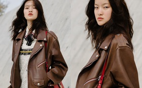 Cô nàng 17 tuổi với khuôn mặt "lệch chuẩn V-line" này là mẫu Hàn duy nhất được Vogue Mỹ chú ý tại Seoul Fashion Week vừa qua