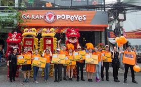 Popeyes tưng bừng đón Tết với nhiều cửa hàng mới