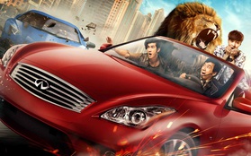 Bom tấn Tết “Kungfu Yoga” của Thành Long phá hủy hơn 70 chiếc siêu xe ở Dubai