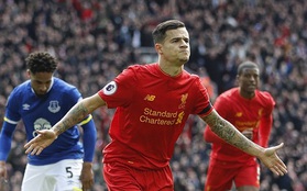 Coutinho solo đẳng cấp, Liverpool thắng derby Merseyside