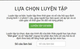 Website hữu ích để luyện thi trắc nghiệm tiếng Anh THPT