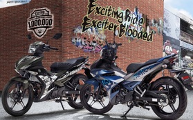 Yamaha Exciter tiếp tục chiếm ưu thế phân khúc xe côn tay cỡ nhỏ