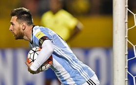 "Thánh" Messi lập hat-trick, Argentina hiên ngang đến Nga vào mùa hè năm sau