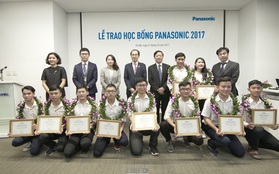Học bổng Panasonic 2017 tiếp tục đồng hành cùng sinh viên tài năng
