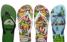 Nếu là fan của Super Mario thì chắc chắn bạn sẽ thích mê mẫu dép mới của Havaianas