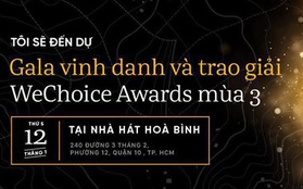 Thay ngay avatar Facebook để nhận vé tham gia Gala WeChoice Awards 2016!