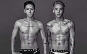 Netizen phát sốt trước cặp sinh đôi 6 múi nhảy phụ họa cho gà nhà YG