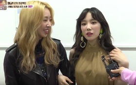 Taeyeon thổ lộ muốn song ca khiến Minzy hớn hở