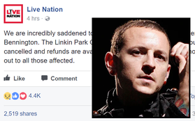 Linkin Park thông báo hủy tour sau cái chết của Chester