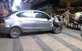 Sợ bị đánh sau va chạm, nam thanh niên lái ô tô bỏ chạy gây náo loạn đường phố Sài Gòn