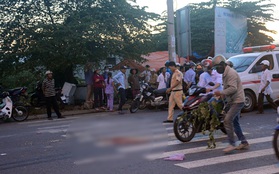 Quảng Nam: Ngã văng xuống đường sau va chạm với container, nam thanh niên tử vong tại chỗ