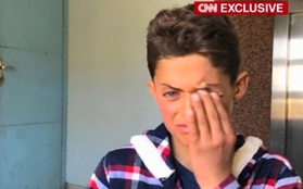 Cậu bé bị mất 19 người thân trong vụ tấn công hóa học ở Syria