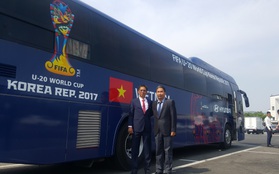 U20 Việt Nam có xe bus riêng tại VCK U20 World Cup