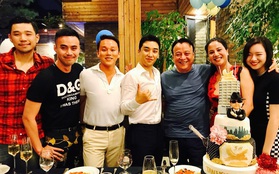 Seungri (Big Bang) khoe ảnh dự tiệc sinh nhật, gọi chủ tịch Tân Hoàng Minh là "cha"