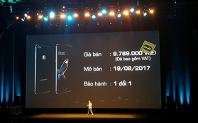 Sự kiện ra mắt Bphone 2017 vừa diễn ra: Giá "chất đến từng đồng" 9,79 triệu, mở bán từ ngày 19/8