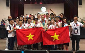 Việt Nam đoạt huy chương vàng đầu tiên tại Olympic Toán và Khoa học Quốc tế 2017