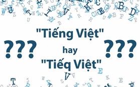 Bộ Giáo dục Đào tạo lên tiếng về đề xuất cải tiến Tiếng Việt thành Tiếq Việt gây sốc