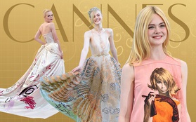 "Tiên nữ giáng trần" là câu miêu tả chính xác Elle Fanning tại LHP Cannes các năm!