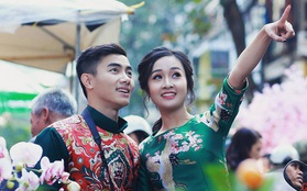 "Hot boy" TDDC Phạm Phước Hưng du Xuân cùng bạn gái xinh đẹp