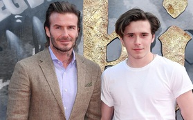 42 tuổi, David Beckham vẫn quá phong độ, làm lu mờ cả cậu con trai trên thảm đỏ