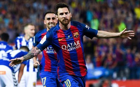 Messi nổ súng, Barca lần thứ 3 liên tiếp giành Cúp Nhà vua