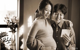 Jo Yoon Hee khoe ảnh bụng bầu bên chồng Lee Dong Gun: Thoát mác con ghẻ quốc dân vì quá hạnh phúc!