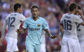 Neymar ghi bàn khiến Man Utd nhận thất bại đầu tiên ở Mỹ