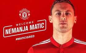 CHÍNH THỨC: Matic ra mắt Man Utd