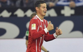 Trai đẹp James Rodriguez có bàn thắng đầu tiên cho Bayern Munich