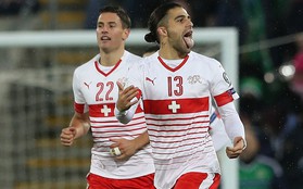 Quả penalty tưởng tượng giúp Thụy Sĩ giành lợi thế ở lượt đi Play-off World Cup 2018