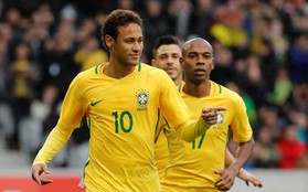 Neymar nổ súng trên chấm 11m, Brazil thắng dễ Nhật Bản