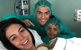 Georgina sinh sớm, Ronaldo chào đón cô công chúa Alana Martina