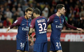 Song sát Cavani - Neymar nổ súng, PSG khuất phục đương kim vô địch Monaco