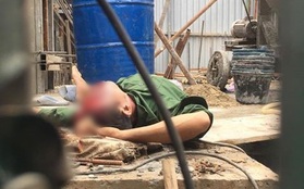 Hà Nội: Nghi nổ thùng phuy ở phố Xã Đàn, người đàn ông bị thương nặng ở mặt