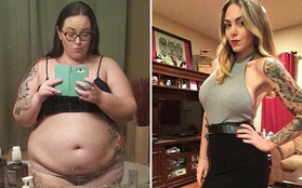 Cô gái 140kg giảm cân ngoạn mục với thân hình mới sexy và bộ ngực khủng