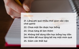 Tốt nghiệp rồi, ai cũng có cho mình một vài điều tiếc nuối...