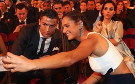 Đây là phản ứng của Georgina khi Ronaldo được người đẹp tuổi teen tiếp cận
