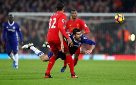 Diego Costa đá hỏng phạt đền, Chelsea chia điểm với Liverpool