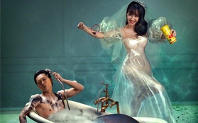 Bộ ảnh cưới siêu nhắng nhít của thí sinh The Voice China khiến dân tình "share điên đảo"
