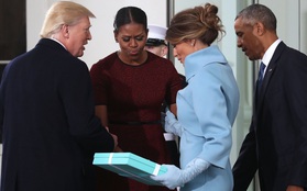 Tân Đệ nhất phu nhân Mỹ Melania Trump đã tặng món quà gì cho nhà Obama?