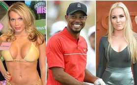 18 chân dài trong tình trường của tay chơi Tiger Woods