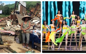 VTV nói gì khi vẫn truyền hình trực tiếp "Hoa hậu Hoàn vũ Việt Nam 2017" lúc cả nước đau lòng vì bão lũ?
