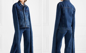 Nếu không muốn vừa mặc áo vừa quét nhà, bạn đừng mua chiếc áo denim giá 13 triệu này nhé!