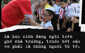 Sau 2 năm, bài phát biểu xúc động của thầy Văn Như Cương tại lễ khai giảng bất ngờ được chia sẻ lại