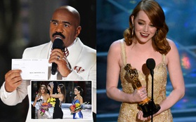 Oscar 2017 và Miss Universe 2015: 2 lần xảy ra sự cố hy hữu nhất làng giải trí thế giới!