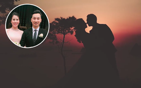 Vợ chồng MC Thành Trung quay clip cưới, "khóa môi" lãng mạn tại phim trường "Kong: Skull Island"