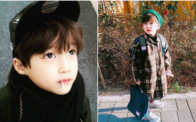 Có một cậu nhóc Hàn Quốc mới 7 tuổi, nhưng đã điển trai và ăn mặc "chất" lắm rồi!