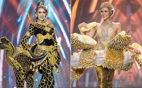 Miss Grand Thailand 2017: Thời trang dị nhưng hoành tráng, đầy đủ từ "nhân mã" cho đến "tiên sầu riêng"