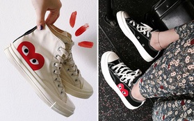 Converse x COMME des GARÇONS Play: đôi sneaker ra mắt đã lâu nhưng chưa bao giờ giới trẻ thôi mê đắm