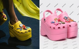 Balenciaga kết hợp với Crocs cho ra mắt mẫu dép đi mưa "khó tả" nhất mùa Paris Fashion Week năm nay